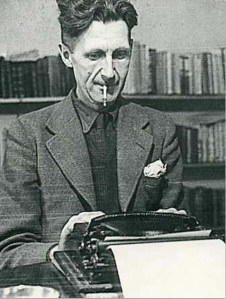 George-Orwell-at-his-typewriter