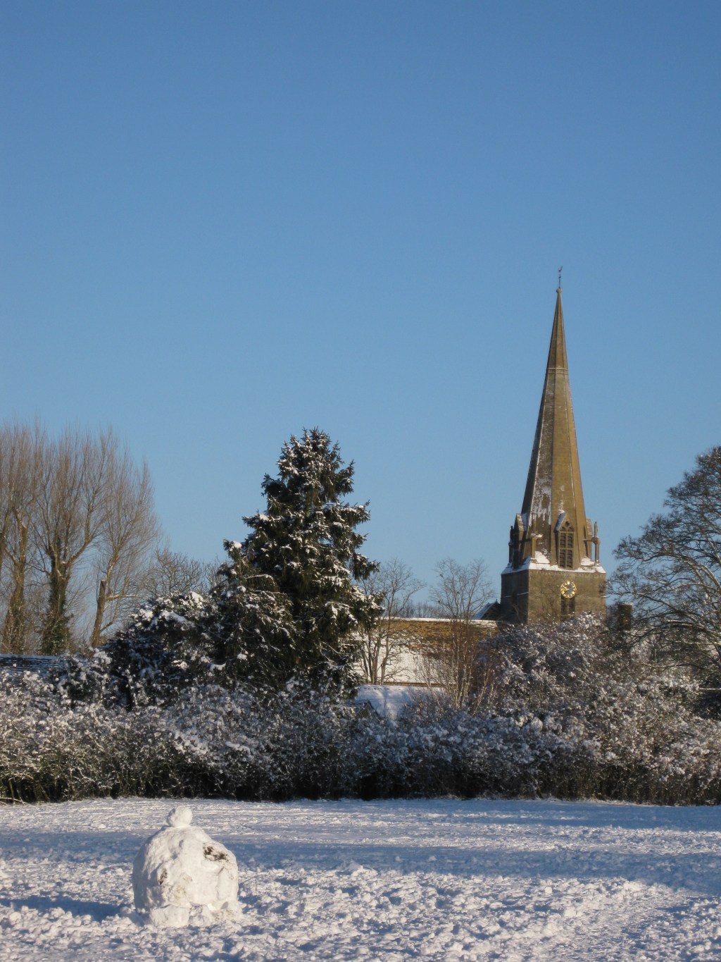 Singing at Christmas